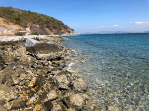 東側の海岸線